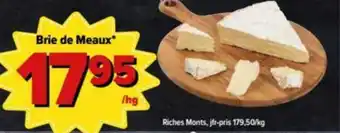 Östenssons Riches Monts Brie de Meaux erbjuda