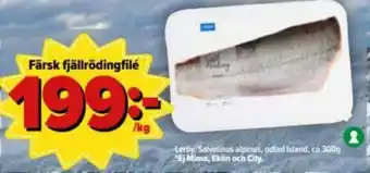 Östenssons Leröy Färska fjällrödingfilé 300g erbjuda