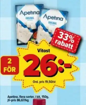 Apetina Vitost 150g