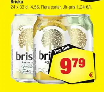 Calle Briska RTD-Cider erbjuda