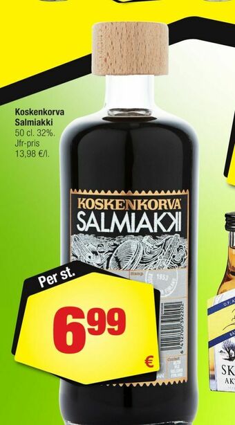 Calle Koskenkorva Vodka erbjuda