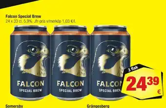 Calle Falcon Special Brew Öl erbjuda