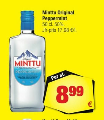 Calle Minttu Peppermintslikör erbjuda