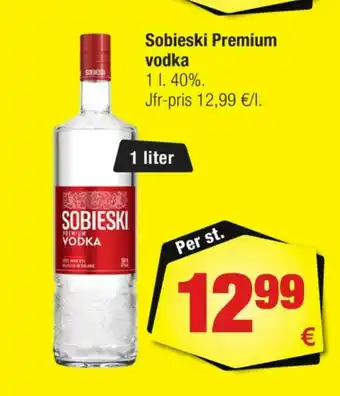 Calle Sobieski Vodka erbjuda