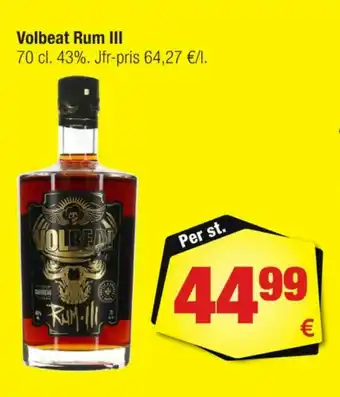 Calle Volbeat Rom erbjuda