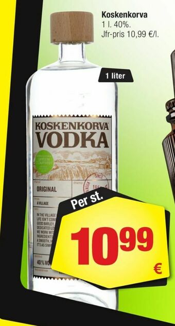Calle Koskenkorva Vodka erbjuda