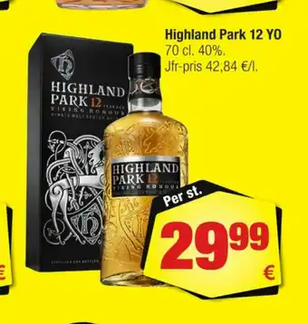 Calle Highland Park Whisky erbjuda