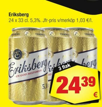 Calle Eriksberg Öl erbjuda