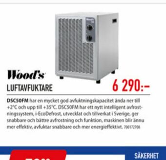 Järnia Woods Luftavfuktare erbjuda