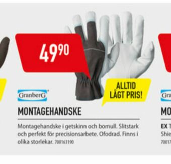 Järnia Granberg Magic Garden Arbetshandskar erbjuda