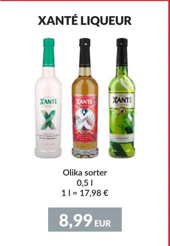 Xanté liqueur