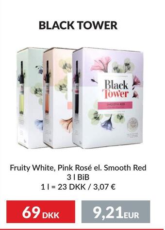 Nielsen Discount Black tower erbjuda