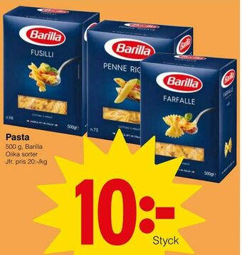 Matöppet Pasta erbjuda