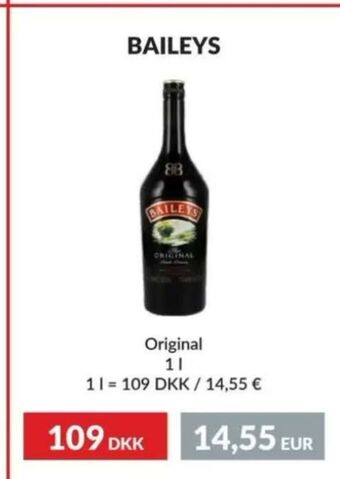 Baileys cafélikör