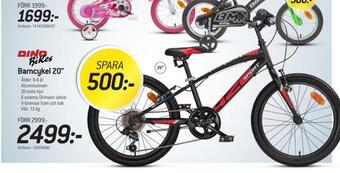 thansen Barncykel 20 erbjuda