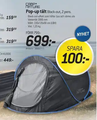 thansen Pop-up tält erbjuda