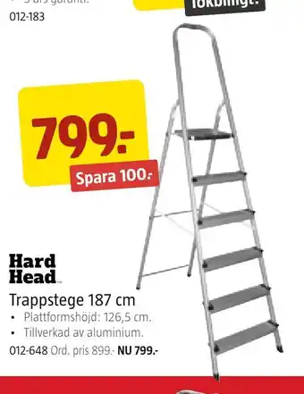 Jula Trappstege 187 cm erbjuda