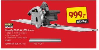 Jula Sänksåg 1200 w, ø165 mm erbjuda