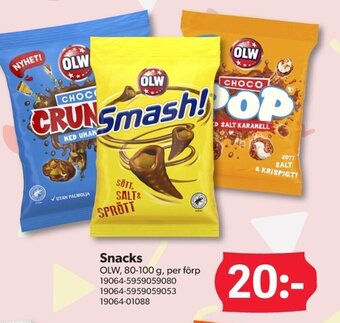 DollarStore Snacks OLW erbjuda