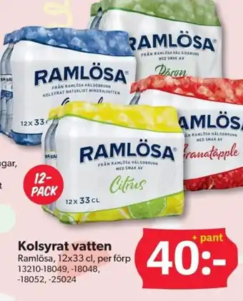 DollarStore Kolsyrat vatten erbjuda