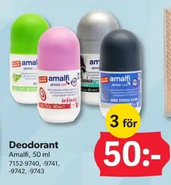 DollarStore Deodorant amalfi erbjuda