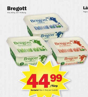 Pekås Bregott erbjuda