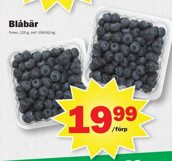 Pekås Blåbär erbjuda