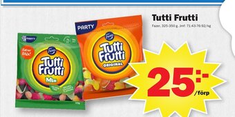 Pekås Tutti Frutti erbjuda