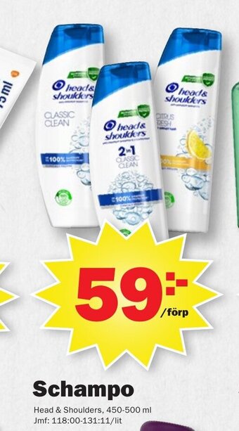 Pekås Schampo erbjuda