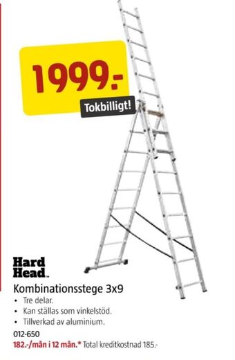 Jula Hard head stege erbjuda