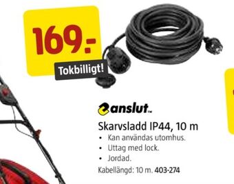 Jula Anslut skarvsladd erbjuda