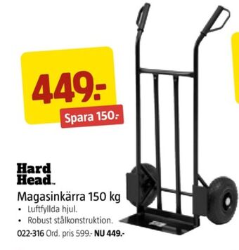 Jula Hard head magasinkärra erbjuda