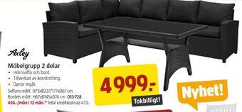 Jula Axley utemöbler erbjuda
