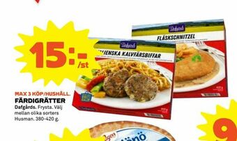 Coop Färdigrätter erbjuda