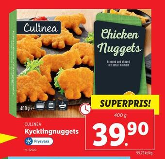 Lidl Kycklingnuggets erbjuda