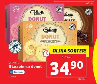 Lidl Glasspinnar donut erbjuda