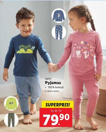 Lidl Pyjamas erbjuda