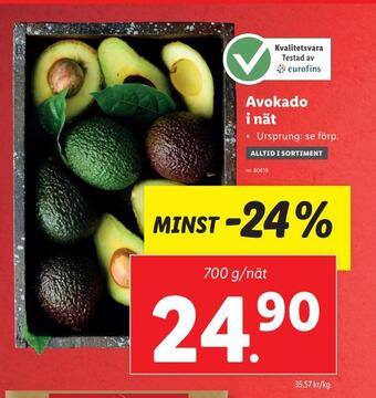 Lidl Avokado i nät erbjuda