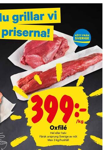 City Gross Oxfilé erbjuda