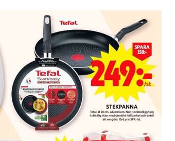 ICA Maxi Tefal stekpanna erbjuda
