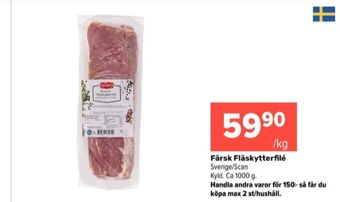 Coop Extra Scan fläskytterfilé erbjuda