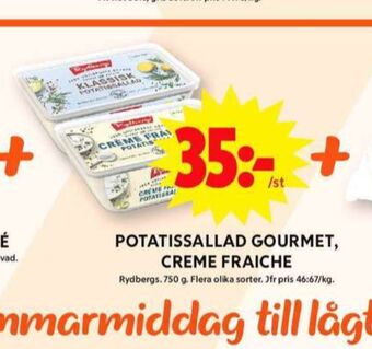 ICA Maxi Rydbergs potatissallad erbjuda