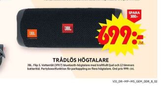 ICA Maxi Jbl högtalare erbjuda