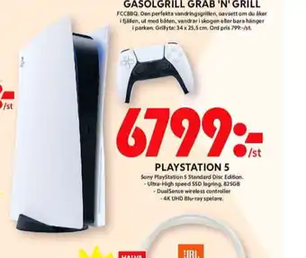 ICA Maxi Playstation 5 spelkonsol erbjuda