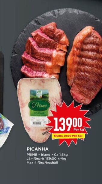 Willys Prime picanha erbjuda