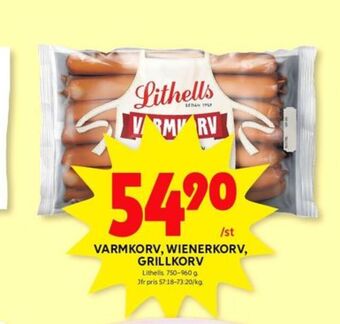 ICA Kvantum Lithells varmkorv erbjuda