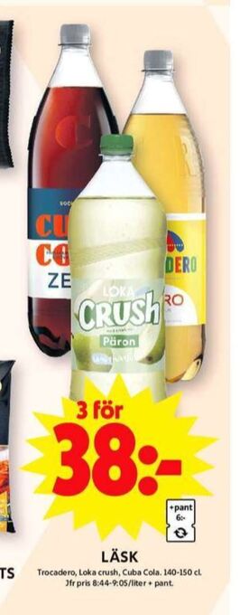ICA Maxi Cuba cola läskedryck erbjuda