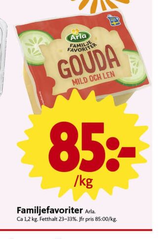 ICA Nära Arla gouda erbjuda