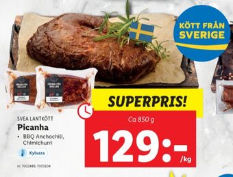 Lidl Dalsjöfors picanha erbjuda