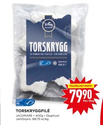 Willys Jacomare torskfilé erbjuda